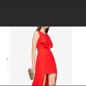 Red Size 4 BCBG HI-Low Dress